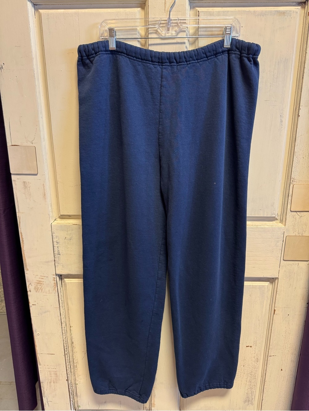 Russell Athletic Navy Elastic-Waist Sweatpants